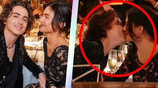 Timothee Chalamet and Kylie Jenners quotKISSquot💋 PDA Goes Viral [upl. by Patsis]