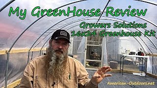 My Greenhouse Kit Review Growers Solutions [upl. by Noemis879]