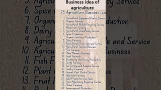 Business ideas of agriculture ideas of business in agriculture business agriculture jobs [upl. by Aniluap]