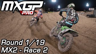 2017 MXGP of Qatar Race 2  MX2 Round 119  MXGP Pro PC [upl. by Malinde]