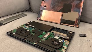 ASUS Vivobook X571F571 拆殼加裝 RAM  HDD 過程全紀錄 [upl. by Novert709]