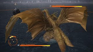 King Ghidorah vs Godzilla Spiral Breath godzilla ps4 [upl. by Naegem855]