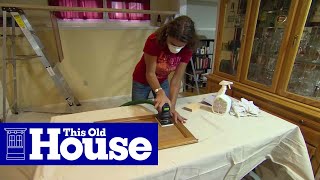 How to Paint Kitchen Cabinets  This Old House [upl. by Nivej39]