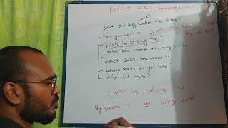 Interrogative Sentence Passive voice ।। voice ।। BCS ।। 18 [upl. by Monie]