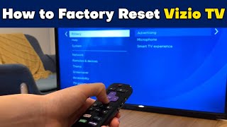 How to Factory Reset Vizio TV  A StepbyStep Guide [upl. by Nomor]