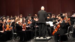 Divertimento for Strings Bartok  Troy Symphony Orchestra MSBOA District Festival 3142014 [upl. by Berkie]