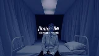 jimin  lie  slowed  reverb [upl. by Amorette]