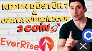 🤔NEDEN DÜŞTÜK amp UZAYA GİDEBİLECEK 3 SÜRPRİZ COİN 👨‍🚀👽  BTC amp ETH Kriptoda Son Durum [upl. by Him302]