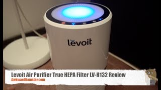 Levoit Air Purifier True HEPA Filter LVH132 Review [upl. by Arodasi]