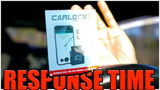 How SENSITIVE amp RESPONSIVE is CARLOCK Car Security for my Dodge Charger ScatPack 392 [upl. by Eirrab702]