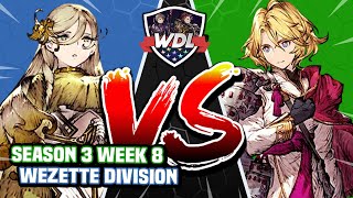 The Battle for 1st Seed WDL Season 3 Week 8  Wezette [upl. by Leummas]