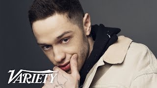 Pete Davidson on Rehab and Working with Machine Gun Kelly in Big Time Adolescence  Sundance 2019 [upl. by Kcirdet936]