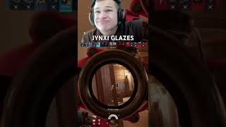 JYNXI GLAZES AGAINviralvideo jynxi rainbowsixsiege fyp [upl. by Llecram]