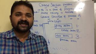 Critical Section Problem in operating system  Process Synchronization [upl. by Valeria653]