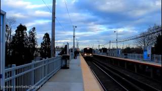 LIRR Ronkonkoma Line Four M7 EMU Trains at Bethpage RR [upl. by Danby355]