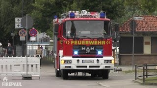 Tag der offenen Tür Feuerwehr Mühlacker  Anfahrten zur Jugendübung [upl. by Niamreg]