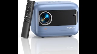 YABER E1 Mini Projector Review – Pros amp Cons – Native 1080P Projector with Electric Focus [upl. by Choo]