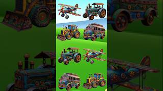 Part 7 Ragistan wale jcbbus aeroplane tractor 😜truck bustractor jcb vfx short jcbcatoonfun [upl. by Flannery910]