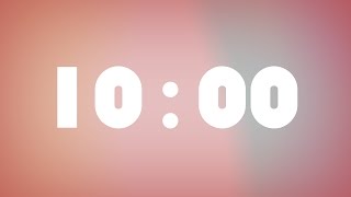 Simple 10 Minutes workout music timer [upl. by Mali]