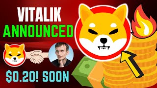 WONDERFUL NEWS VITALIK BUTERIN GIVES HUGE OPPORTUNITY TO SHIBA INU COIN  SHIB NEWS TODAY [upl. by Nicol]