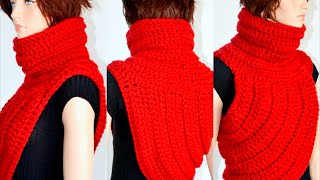 How to crochet a Body Cowl crochet diy handmade [upl. by Ryder]