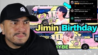 Dad reacts to BTS Army going crazy for Jimins Birthday Dads first reaction [upl. by Alisun827]