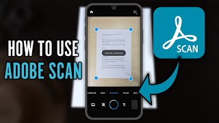 How to Use Adobe Scan App 2024  Using the Best Document Scanning App [upl. by Sukcirdor]