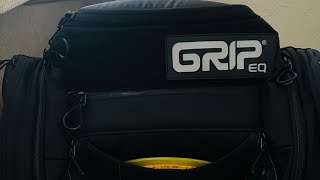 gripeq Grip AX6 bag review disc golf bag unboxing [upl. by Campney]