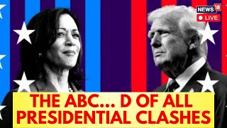 LIVE US Presidential Debate  Trump Vs Kamala Harris Debate  Trump Take On Kamala Harris  N18G [upl. by Esojnauj]