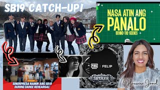 SB19 Catch up  Pass the Phone Challenge FELIP talks local food JC Running Man PH amp PUREGOLD BTS [upl. by Erodeht]