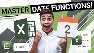 Everything You Need to Know About DATE Functions in Excel [upl. by Jain]