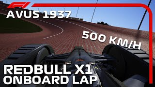 RedBull X1 at Old Avus 1937  Assetto Corsa [upl. by Eerak]