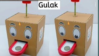 how to make ATM from Cardboard  ATM machine kaise banaye  easy craft [upl. by Sicard799]