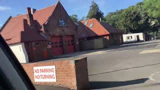 Us driving past Ferndown Fire Station part 2 29062024 [upl. by Jamnis]