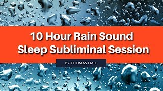 Be More Confident amp Assertive  10 Hour Rain Sound  Sleep Subliminal  By Minds in Unison [upl. by Hendon]