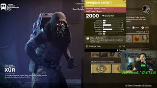 XUR IS SELLING THE SUNSHOT CATALYST XUR INVENTORY THIS WEEK [upl. by Ayahs107]