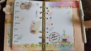 FILOFAX Wochendeko Filofax Decoration Week Week 24 [upl. by Nisa]