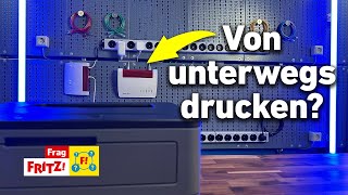 Von unterwegs drucken mit der FRITZBox  Frag FRITZ [upl. by Sigfried426]