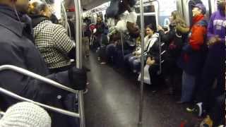 22413 NYC Subway Performers  BEST VIDEO [upl. by Aerdnaxela]