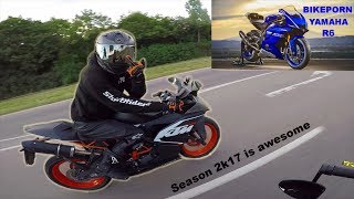 Season 2k17 is awesome  Bikeporn Yamaha YZFR6 Yamaha Mt 125  KTM RC 125 60fpsFullHD [upl. by Varney]