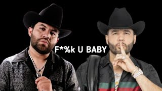 Luis r Conriquez amp Los Dareyes De La Sierra  F U Baby Music Video [upl. by Ayik]