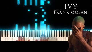 IVY FRANK OCEAN  Piano Cover by Waterfall Music Club [upl. by Ahselrac]