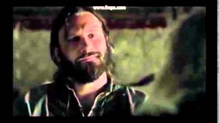 Vikings Season 2 Ep 2  Rollo Punches Jarl Borg [upl. by Charie]