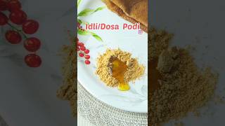 Idli Dosa Podi chutney podi recipe  Idli Dosa Milagai podi [upl. by Aisined]