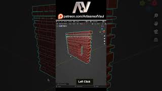 Create custom walls in seconds in Blender with Wall Factory [upl. by Anaek679]