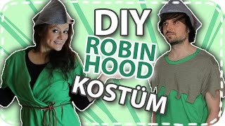 DIY KarnevalsFaschings Kostüm  Robin Hood DoItEsther [upl. by Bury]