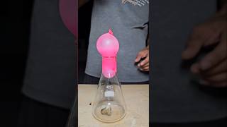 Water Balloon At Conical Flask shorts nsexperiment [upl. by Dev363]