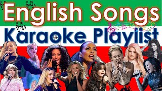 English Songs Playlist  Karaoke Videoke with lyrics [upl. by Aguie]