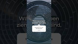 SO laut ist eine Wärmepumpe wirklich 🔊👂 Fossilfreiheit Energiewende Wärmepumpe [upl. by Obed]