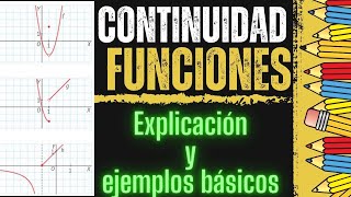 CONTINUIDAD Definición tipos y 3 ejercicios resueltos [upl. by Sidwel]